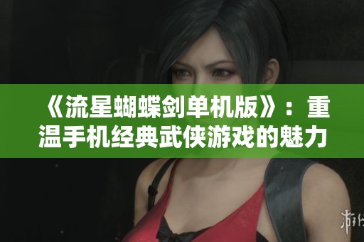 《流星蝴蝶剑单机版》：重温手机经典武侠游戏的魅力与人生探险之旅