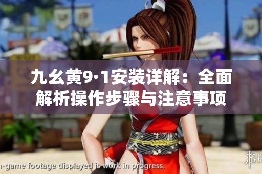 九幺黄9·1安装详解：全面解析操作步骤与注意事项