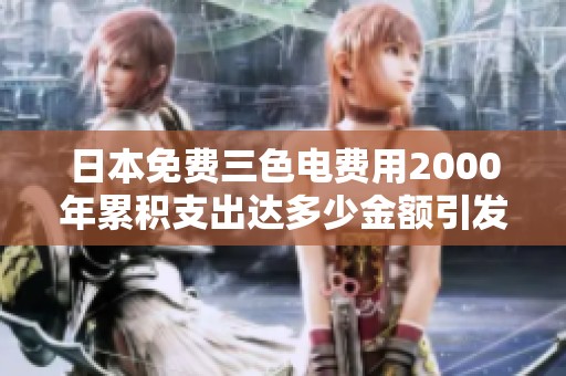 日本免费三色电费用2000年累积支出达多少金额引发关注