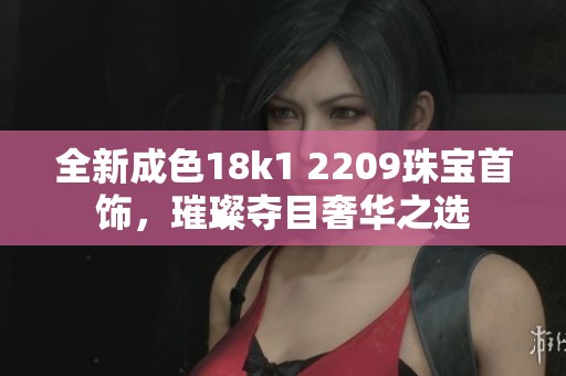 全新成色18k1 2209珠宝首饰，璀璨夺目奢华之选