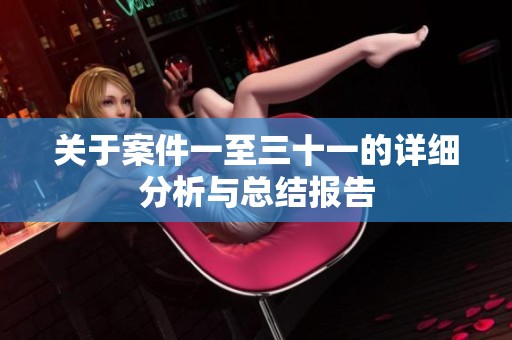 关于案件一至三十一的详细分析与总结报告