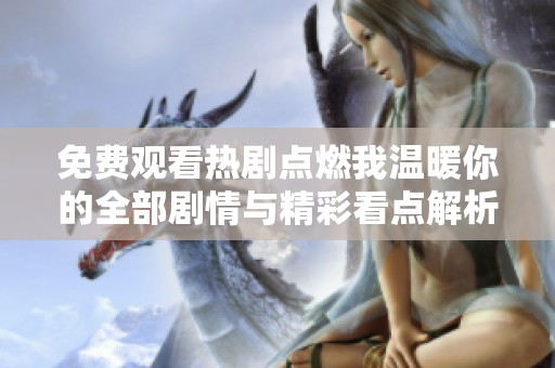 免费观看热剧点燃我温暖你的全部剧情与精彩看点解析