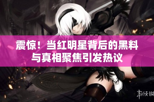 震惊！当红明星背后的黑料与真相聚焦引发热议