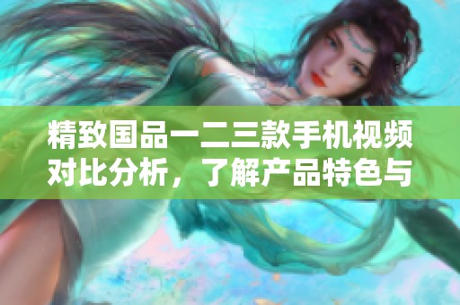 精致国品一二三款手机视频对比分析，了解产品特色与区别