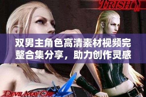 双男主角色高清素材视频完整合集分享，助力创作灵感！
