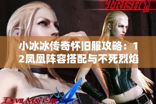 小冰冰传奇怀旧服攻略：12凤凰阵容搭配与不死烈焰攻略详解
