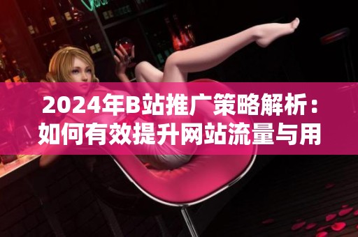 2024年B站推广策略解析：如何有效提升网站流量与用户粘性
