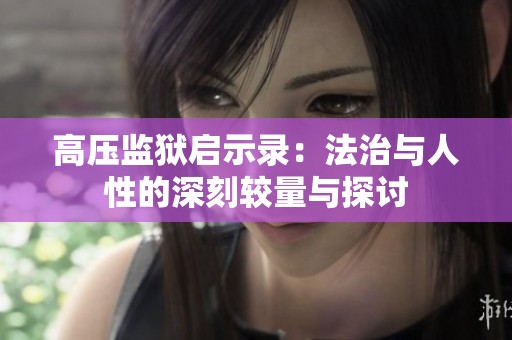 高压监狱启示录：法治与人性的深刻较量与探讨