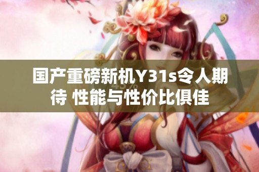 国产重磅新机Y31s令人期待 性能与性价比俱佳