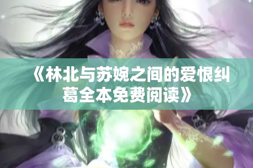 《林北与苏婉之间的爱恨纠葛全本免费阅读》