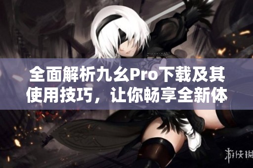全面解析九幺Pro下载及其使用技巧，让你畅享全新体验