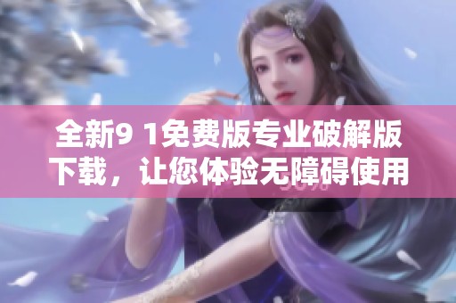 全新9 1免费版专业破解版下载，让您体验无障碍使用功能