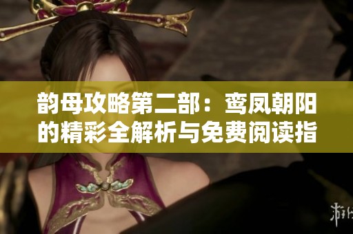 韵母攻略第二部：鸾凤朝阳的精彩全解析与免费阅读指南