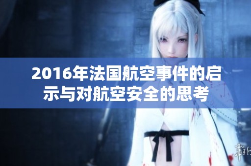 2016年法国航空事件的启示与对航空安全的思考