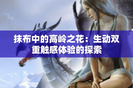 抹布中的高岭之花：生动双重触感体验的探索