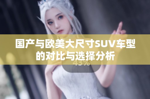国产与欧美大尺寸SUV车型的对比与选择分析