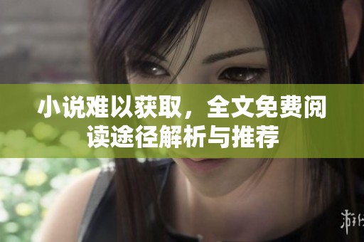 小说难以获取，全文免费阅读途径解析与推荐