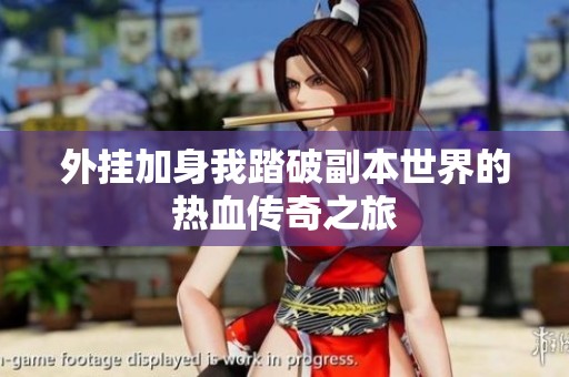 外挂加身我踏破副本世界的热血传奇之旅