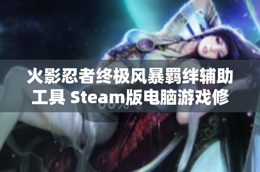 火影忍者终极风暴羁绊辅助工具 Steam版电脑游戏修改器介绍