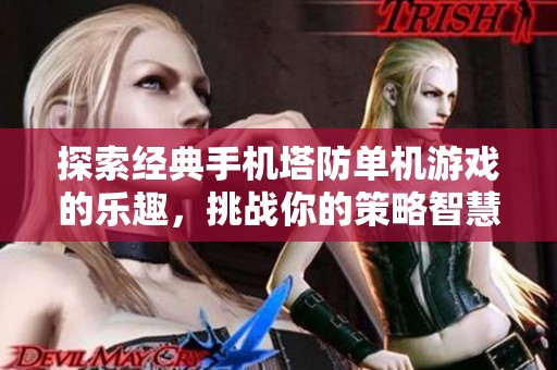 探索经典手机塔防单机游戏的乐趣，挑战你的策略智慧与反应能力