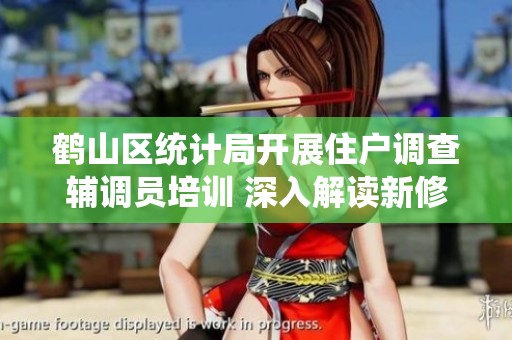 鹤山区统计局开展住户调查辅调员培训 深入解读新修改《统计法》重要内容