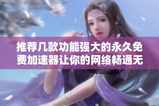 推荐几款功能强大的永久免费加速器让你的网络畅通无阻