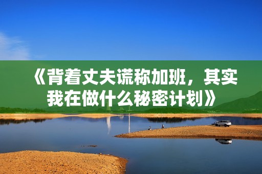 《背着丈夫谎称加班，其实我在做什么秘密计划》