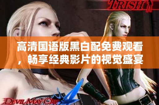 高清国语版黑白配免费观看，畅享经典影片的视觉盛宴