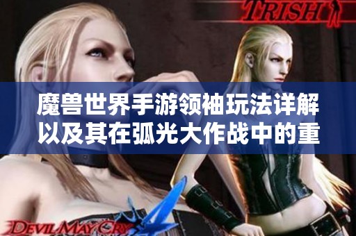 魔兽世界手游领袖玩法详解以及其在弧光大作战中的重要作用介绍