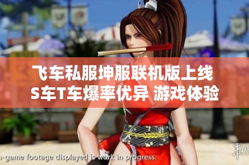 飞车私服坤服联机版上线 S车T车爆率优异 游戏体验稳定无忧
