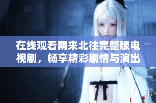 在线观看南来北往完整版电视剧，畅享精彩剧情与演出细节