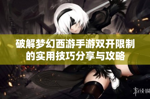 破解梦幻西游手游双开限制的实用技巧分享与攻略