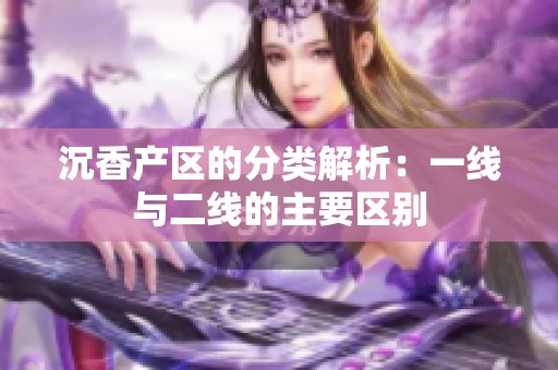 沉香产区的分类解析：一线与二线的主要区别