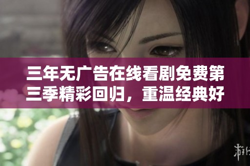 三年无广告在线看剧免费第三季精彩回归，重温经典好戏