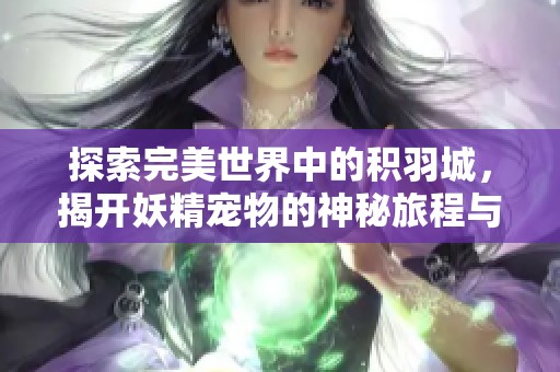 探索完美世界中的积羽城，揭开妖精宠物的神秘旅程与诸神之战的秘密