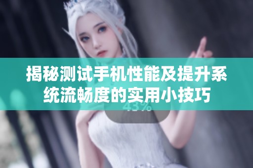 揭秘测试手机性能及提升系统流畅度的实用小技巧