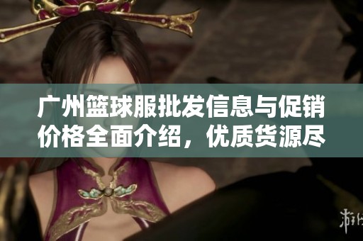 广州篮球服批发信息与促销价格全面介绍，优质货源尽在广东