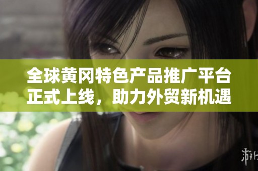 全球黄冈特色产品推广平台正式上线，助力外贸新机遇