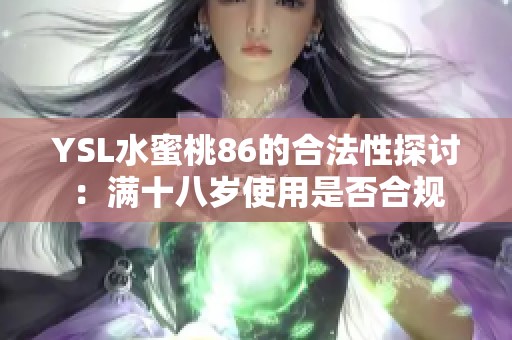 YSL水蜜桃86的合法性探讨：满十八岁使用是否合规