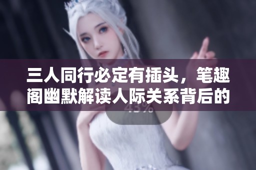 三人同行必定有插头，笔趣阁幽默解读人际关系背后的秘密