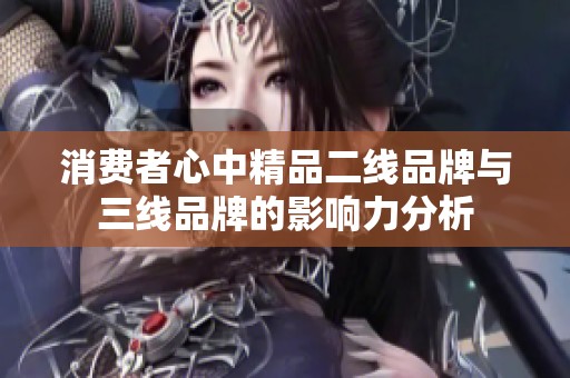消费者心中精品二线品牌与三线品牌的影响力分析