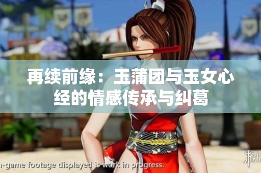 再续前缘：玉蒲团与玉女心经的情感传承与纠葛