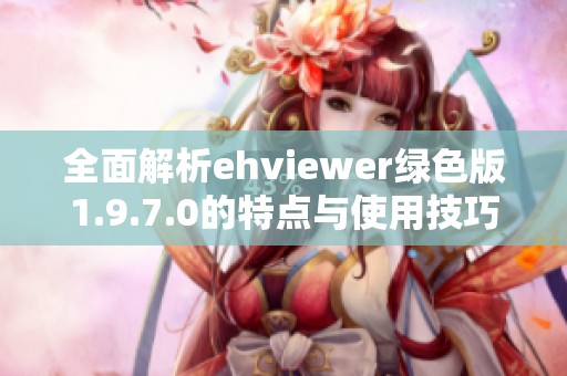 全面解析ehviewer绿色版1.9.7.0的特点与使用技巧