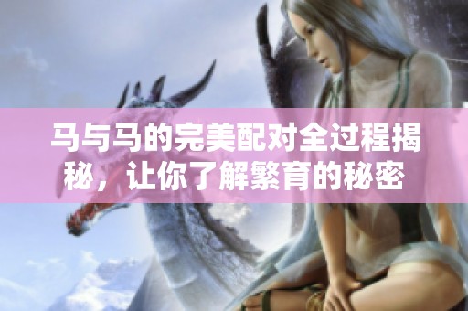 马与马的完美配对全过程揭秘，让你了解繁育的秘密