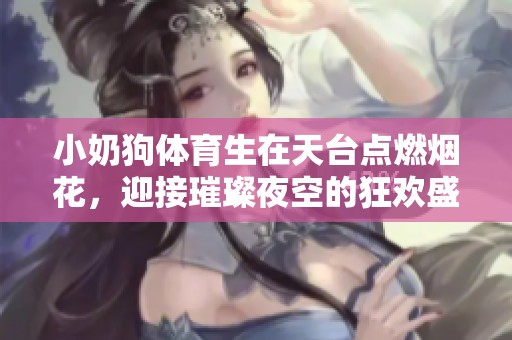 小奶狗体育生在天台点燃烟花，迎接璀璨夜空的狂欢盛宴