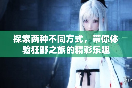 探索两种不同方式，带你体验狂野之旅的精彩乐趣