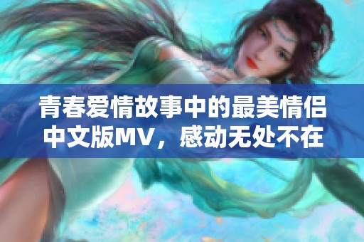 青春爱情故事中的最美情侣中文版MV，感动无处不在