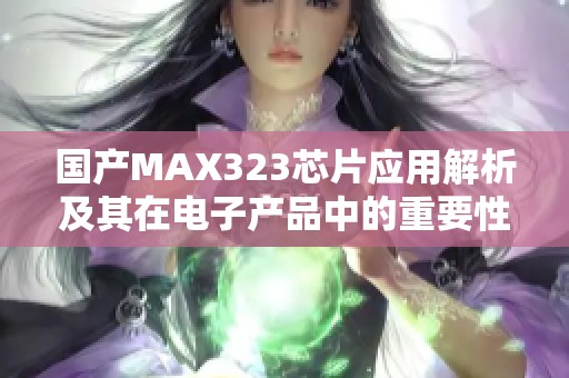 国产MAX323芯片应用解析及其在电子产品中的重要性