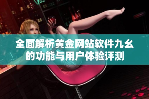全面解析黄金网站软件九幺的功能与用户体验评测