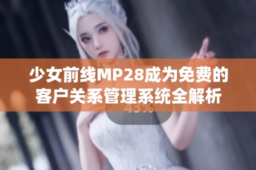 少女前线MP28成为免费的客户关系管理系统全解析